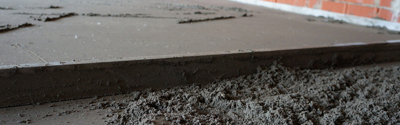 Сухая цементно песчаная стяжка пола