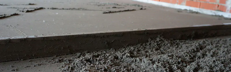 Цементно-песчаная стяжка пола